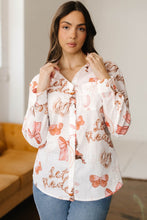 Load image into Gallery viewer, Let's Rodeo Buttoned Long Sleeve Shirt
