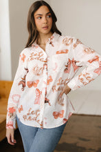 Load image into Gallery viewer, Let's Rodeo Buttoned Long Sleeve Shirt
